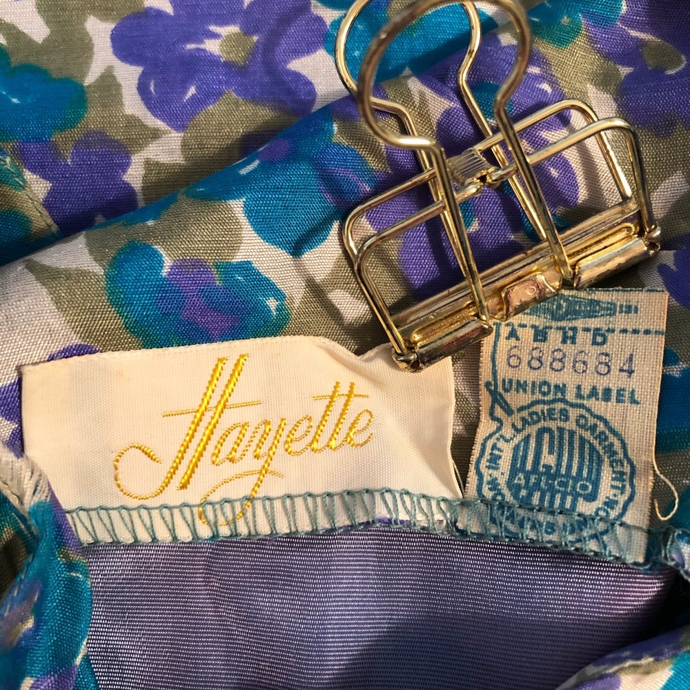 Hayette Vintage early 1960’s sleeveless dress S - Picture 4 of 8